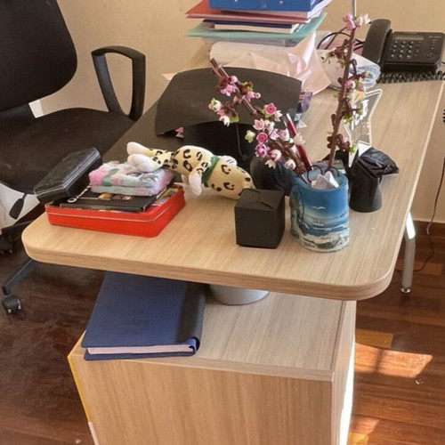 Modeco children's bookshelf and desk like new