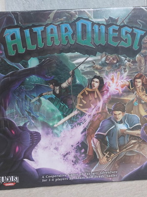 Altar Quest board game with stretch goals new, Kickstarter edition