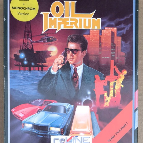 Oil Imperium (reLINE Software) Atari ST like new, complete in box