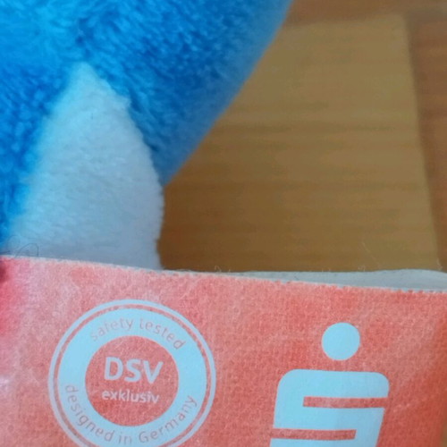 Plush dolphin teddy like new