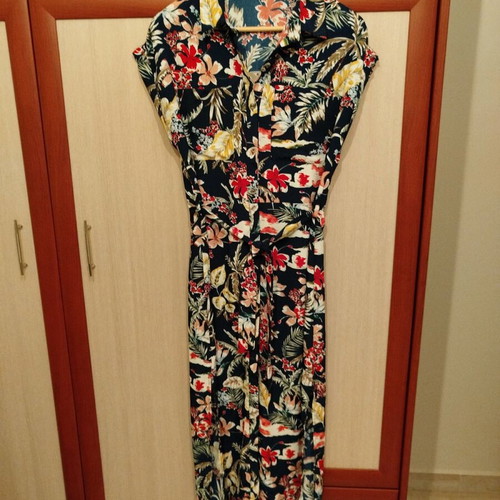 Doca women's dress used, multicolor, size M