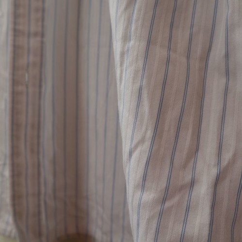 Paco Calvari men's striped shirt used, white, size 41