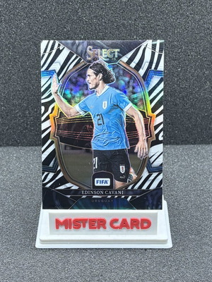 2022-23 Panini Select FIFA Edinson Cavani zebra #98 Uruguay card