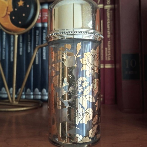 Nina Ricci L'Air du Temps perfume bottle used, collectible, 1980s