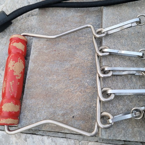 Fitness equipment used, 2 pieces with wear and marks