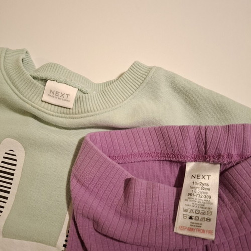 Next 2-piece set for baby girl 18-24 months like new