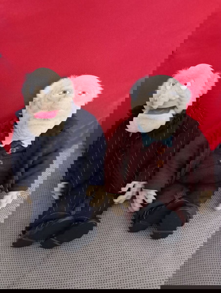 Muppet Show Statler and Waldorf Rare Collector's Item Dolls