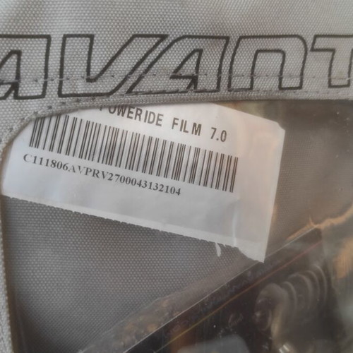 Avanti Poweride 7.0 m Windsurfing Sail used, freerace freeride no cam