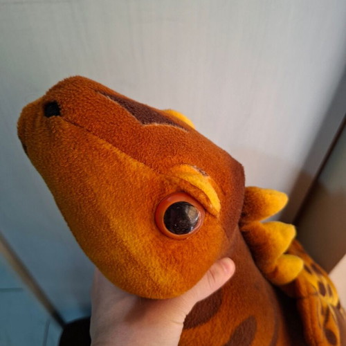 Dinosaur plush toy used, large ideal for babies