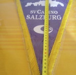 Vintage SV Casino Salzburg banner like new, authentic