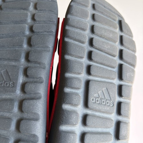Adidas kids' sandals, red, size 28