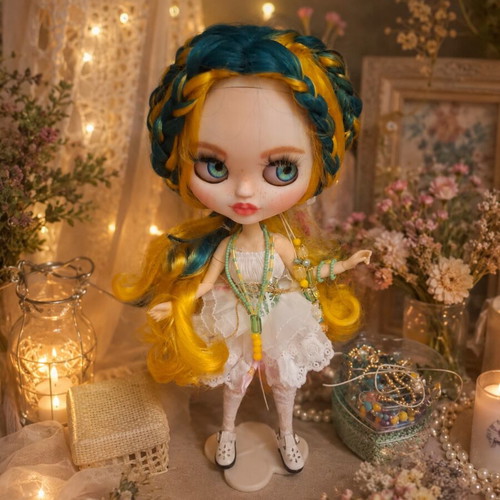 Blythe doll handmade, new