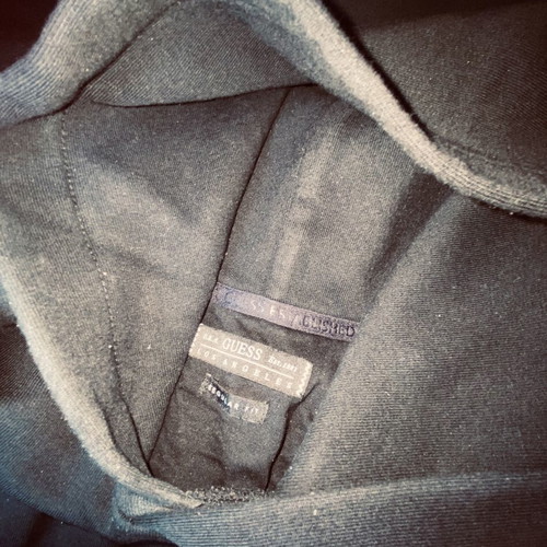 Guess hoodie black medium like new