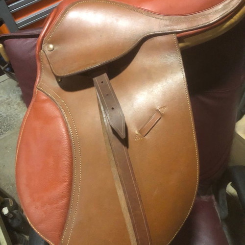 New Unused Leather Horse Saddle