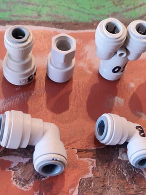 Πλαστικοί ταχυσύνδεσμοι John Guests καινούργιοι, σετ 1000+ τεμαχίων