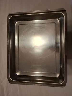 Large inox oven tray 50×40 cm like new