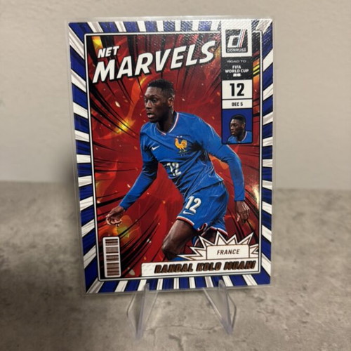 2025-26 Donruss Road to FIFA World Cup Net Marvels Randal Kolo Muani κάρτα καινούργια