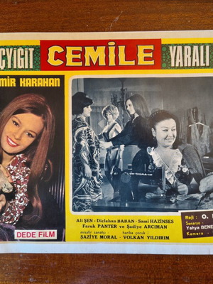 Cemile / Χούλια Το Αστέρι του Πέραν μεταχειρισμένες vintage αφίσες σετ