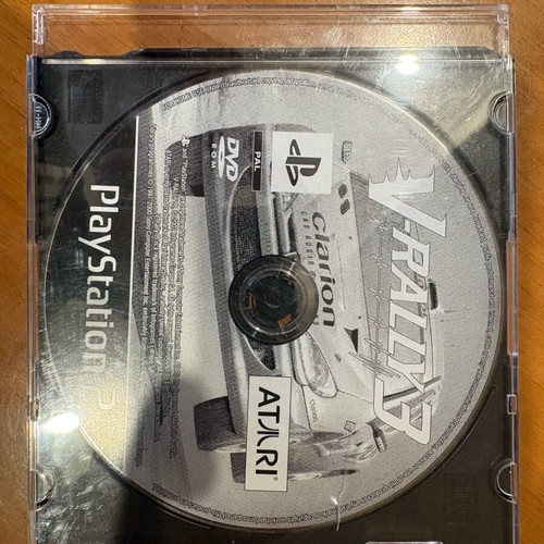 V-Rally 3 για PlayStation 2 μεταχειρισμένο, μόνο το σιντί με απλή θήκη