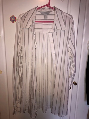 Γυναικείο πουκάμισο ριγέ H&M μεταχειρισμένο μέγεθος 38