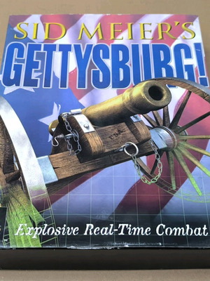 Sid Meier's Gettysburg PC CD-ROM like new, Big Box