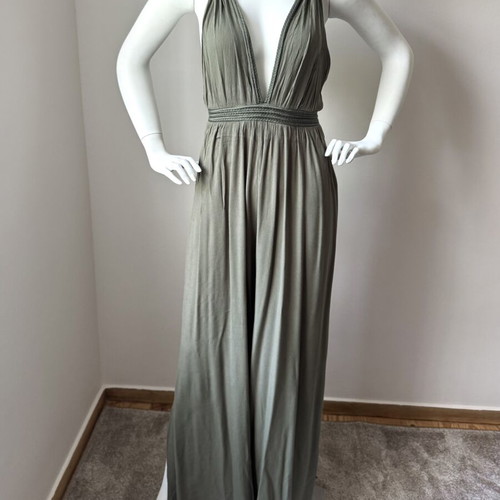 Bonsai jumpsuit olive green one size new