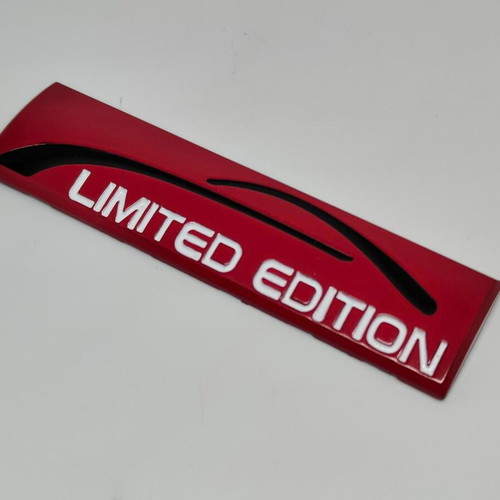 Metal Limited Edition Car Badge with 3M Sticker like new