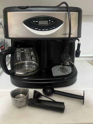 United 3-in-1 coffee maker like new – Espresso, Cappuccino, Filter