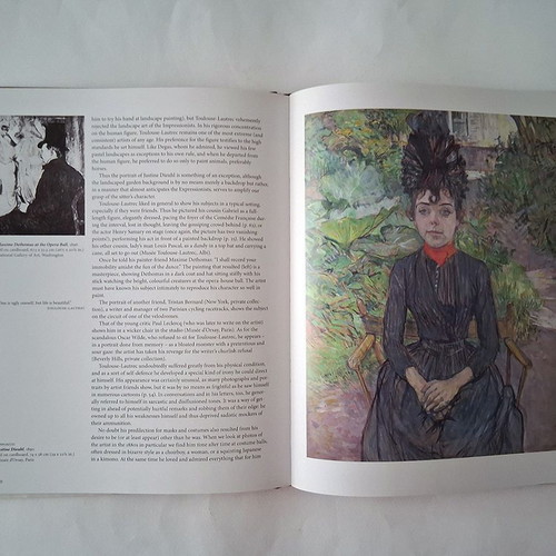 Henri De Toulouse Lautrec hardcover art book used, English