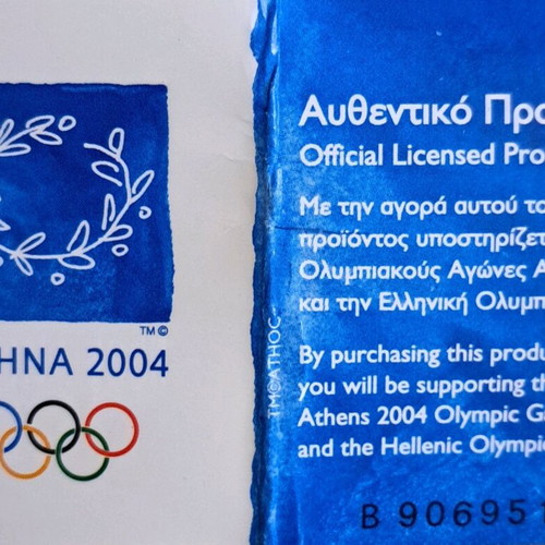 Pins Athens 2004 Olympic Games special edition silver 925 new