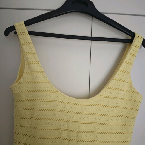 Zara summer dress used, yellow, size S