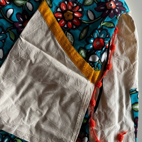Hippies 70s carnival costume used, XL, Patras Carnival