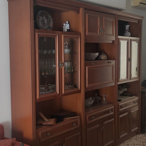 Vintage wooden display cabinet like new