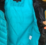 Turquoise vest used, size M