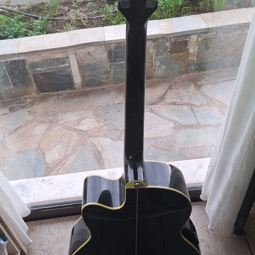 Ibanez AEL 10-BK electroacoustic guitar used, mini jumbo body
