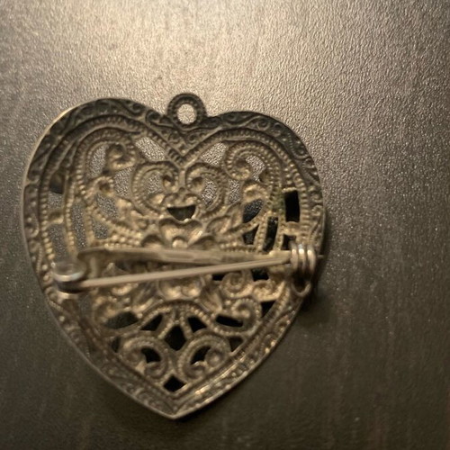 Old brooch used