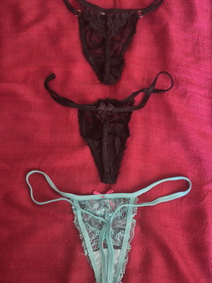Luxury lingerie set new, lace and cotton, medium sizes