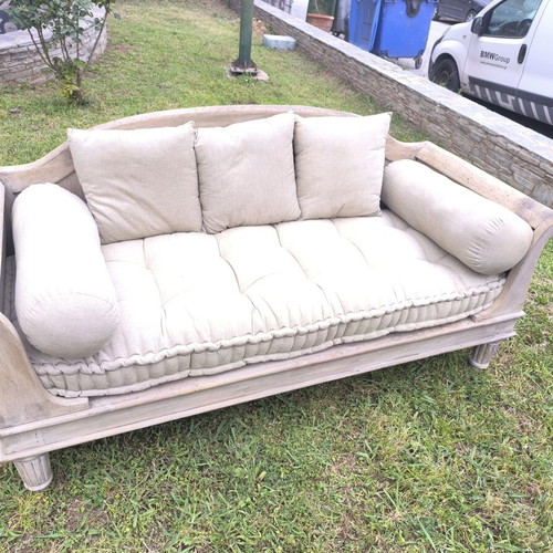 Sofas like new, set of 4, unpainted for indoor or outdoor use
