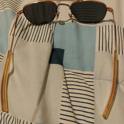 American Optical γυαλιά ηλίου πιλοτού σαν καινούργια, χρυσή επικάλυψη 23k