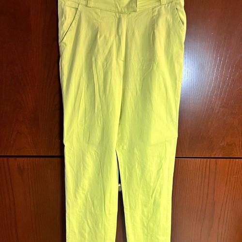 Yellow elastic pants used, size Small-Medium