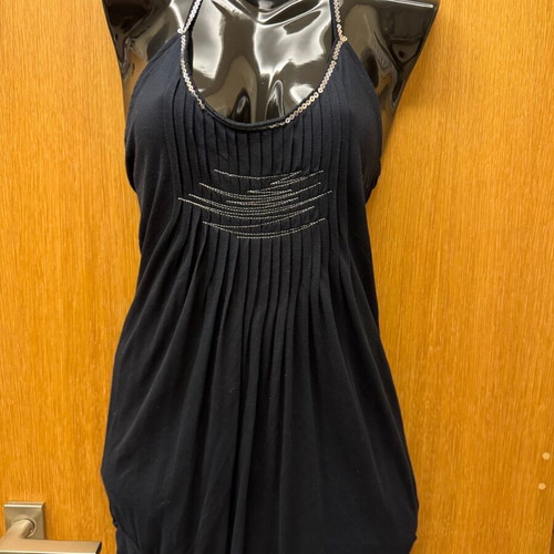 LTB blouse with straps and sequins, like new, size S