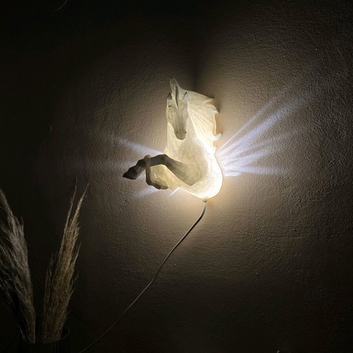 3d printed Pegasus Lamp
