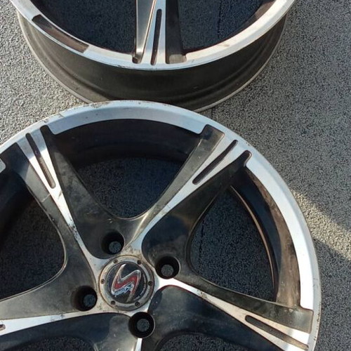 Aluminum rims used, set of 2, 16 inch, 4x100, Toyota Corolla