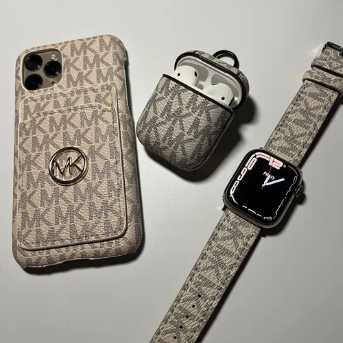 Michael Kors Eco Leather Case for iPhone 11 to 17 New