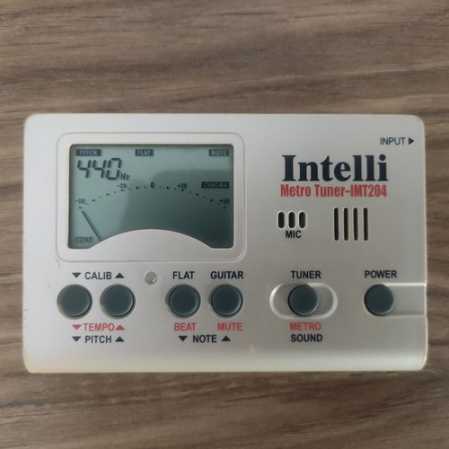 Intelli Metro Tuner-IMT204 metronome tuner used