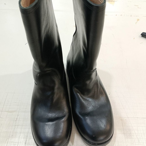 Military Endromides boots, genuine leather, size 43