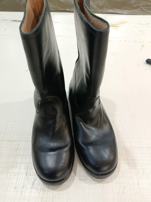 Military Endromides boots, genuine leather, size 43