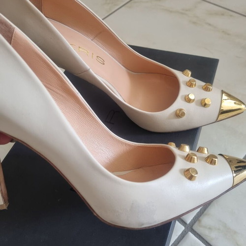 Makris pumps like new, size 41, beige leather