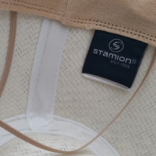 Stamion straw hat like new, beige, one size
