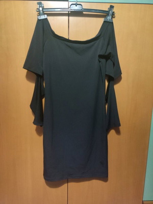 Black long dress like new